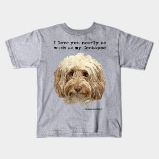 Cockapoo Love Kids T-Shirt